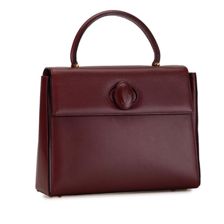 Cartier Vintage Cartier Handbag Red