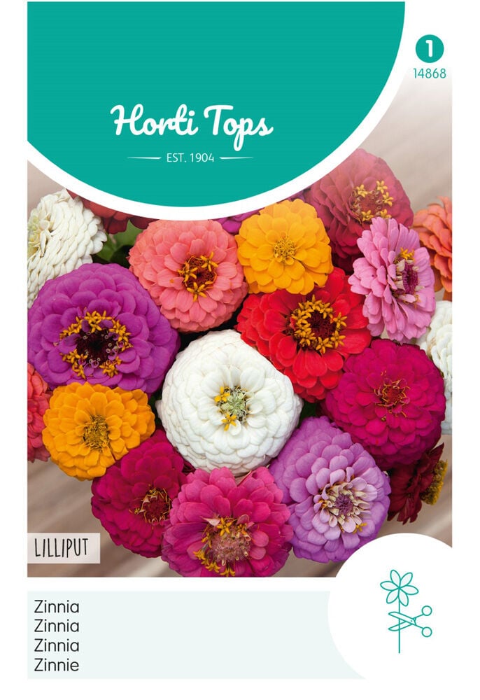 Hortitops Zinnia Lilliput - Bloemzaden