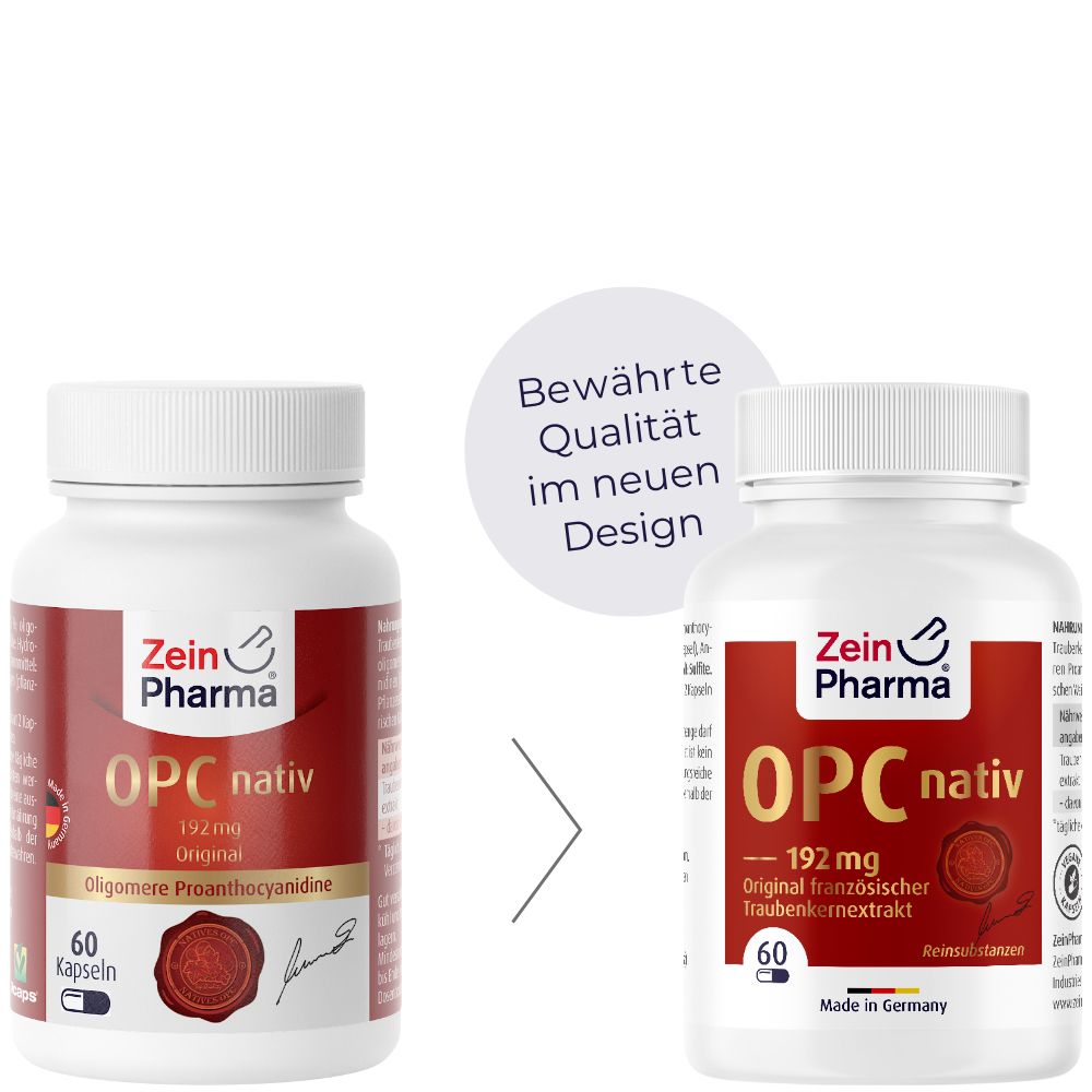 ZeinPharma® OPC Kapseln nativ 192 mg