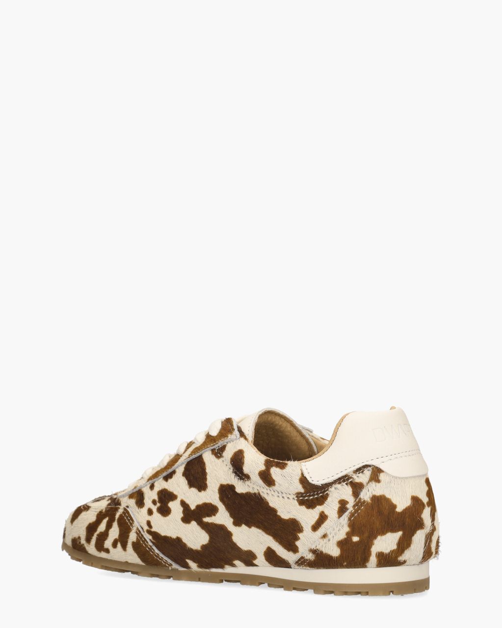 DWRS Label Sava Cow Hair Off-White/Cognac Damessneakers