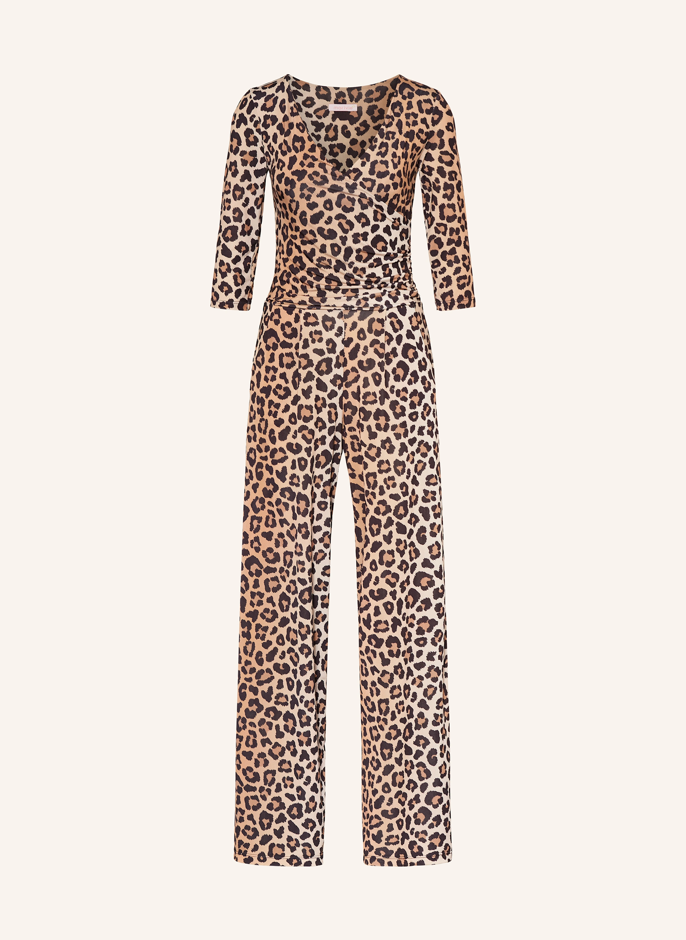 marivie Jersey-Jumpsuit JUMP IN! mit 3/4-Arm