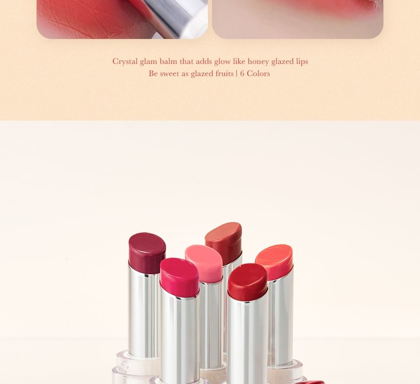 CLIO - Crystal Glam Balm - 6 kleuren