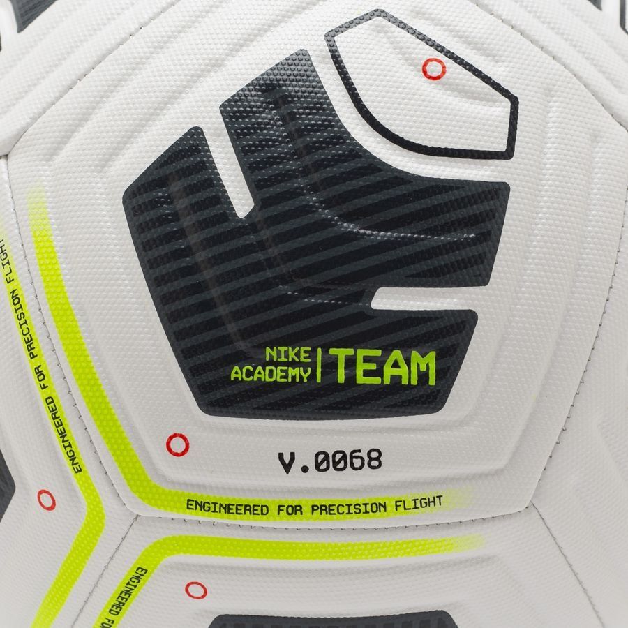 Nike Ballon Academy Team - Blanc/Noir/Jaune Fluo