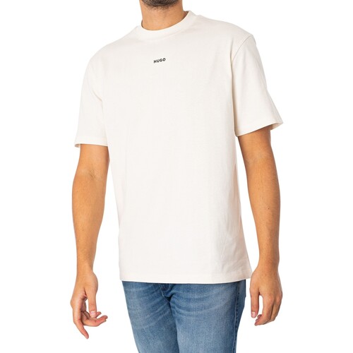 BOSS - Camiseta Dapolino Blanco