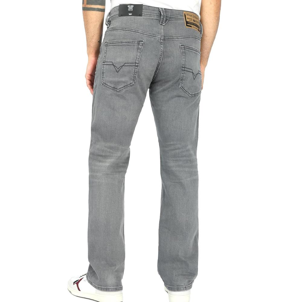 Diesel Jean Straight Gris Homme Diesel Larkee