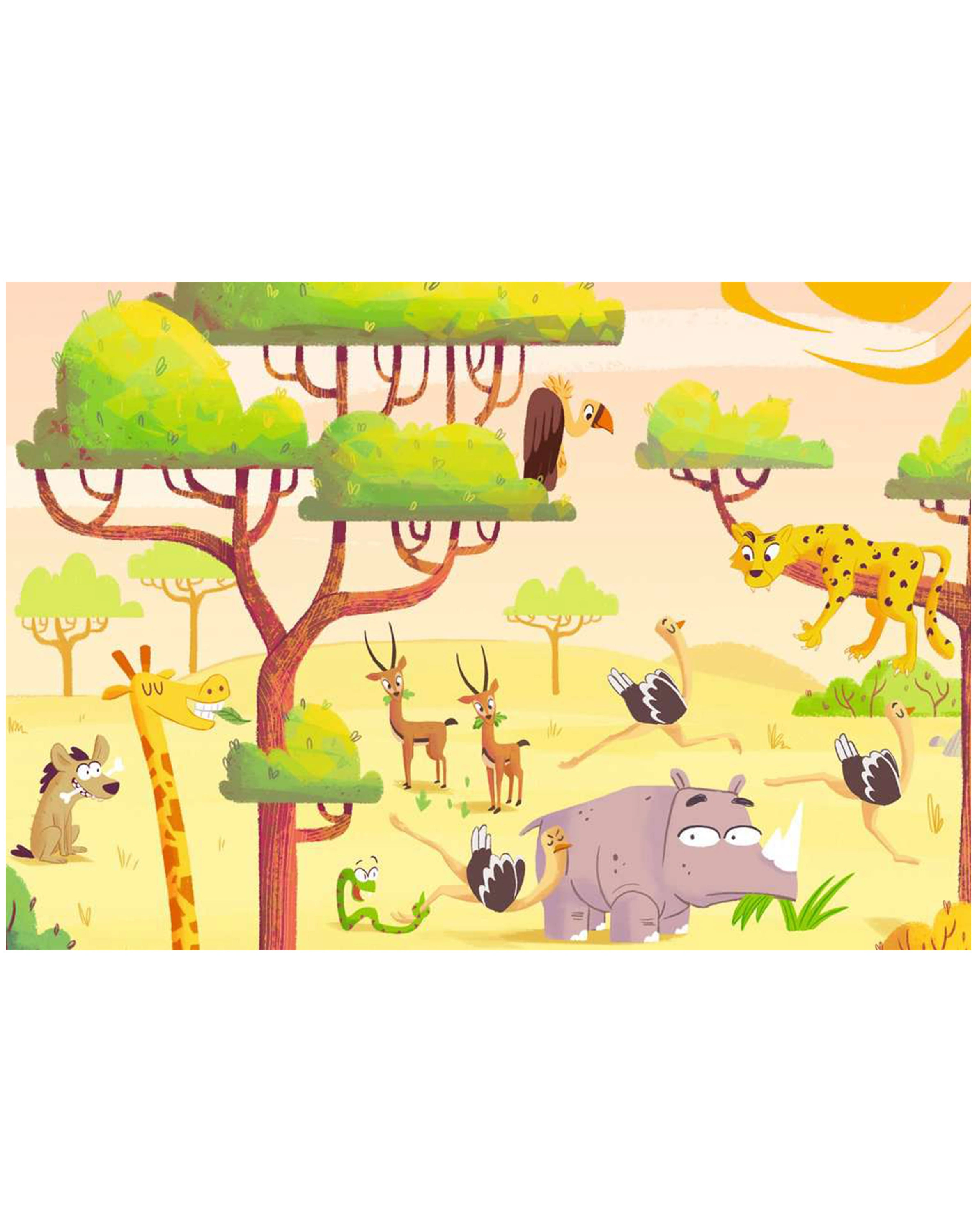 Puzzle PUZZLE&PLAY - TIERE 2 2x24-teilig