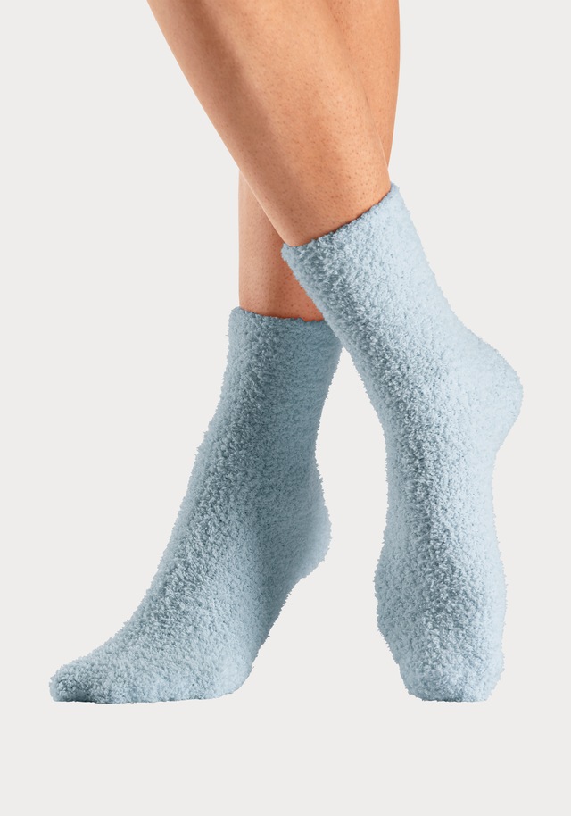 LASCANA Kuschelsocken Packung, 4 Stk. tlg. weich und warm, aus Flausch-Qualität