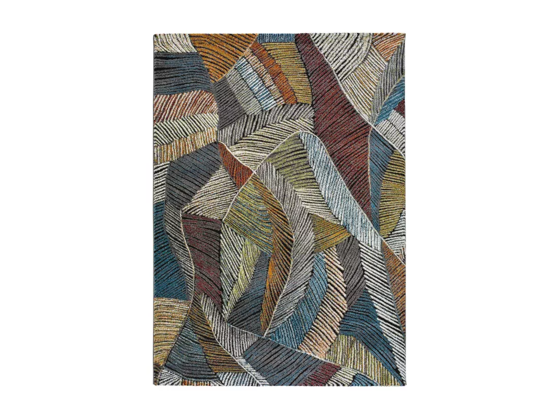 Tapis intérieur - abstrait - multicolore - 160 x 230 cm - KOBY