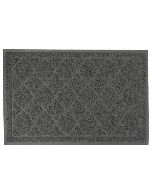 Adori Schoonloopmat - Kattenbakaccessoires - 40x60 cm Grijs