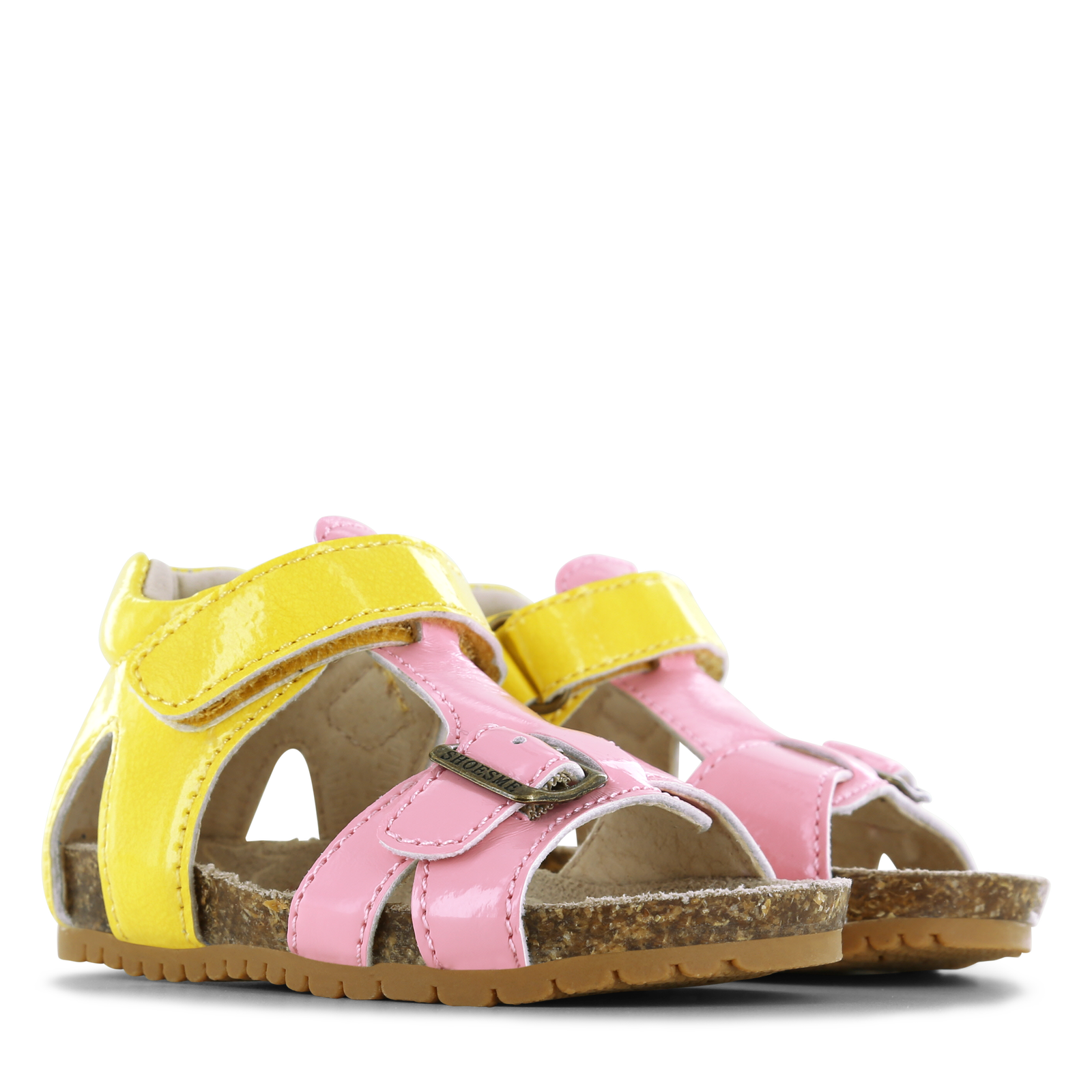 Shoesme shiny geel sandaaltje Microleer | Sale