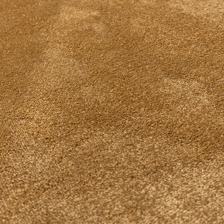 Rond wasbaar vloerkleed - Clean Goud