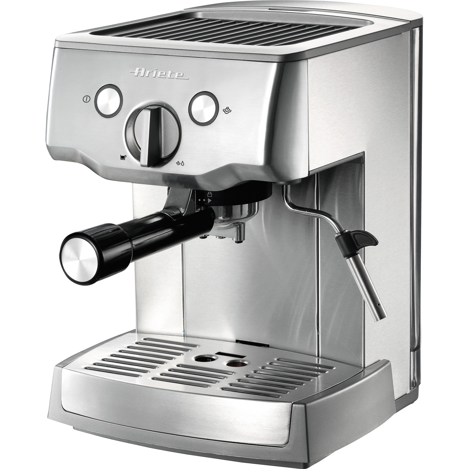 Ariete Espresso für gemahlenen Kaffee und ESE-Pods