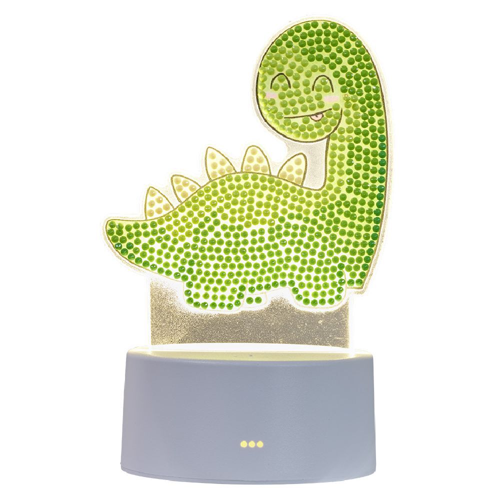 Veilleuse LED créative diamant à coller pour enfant