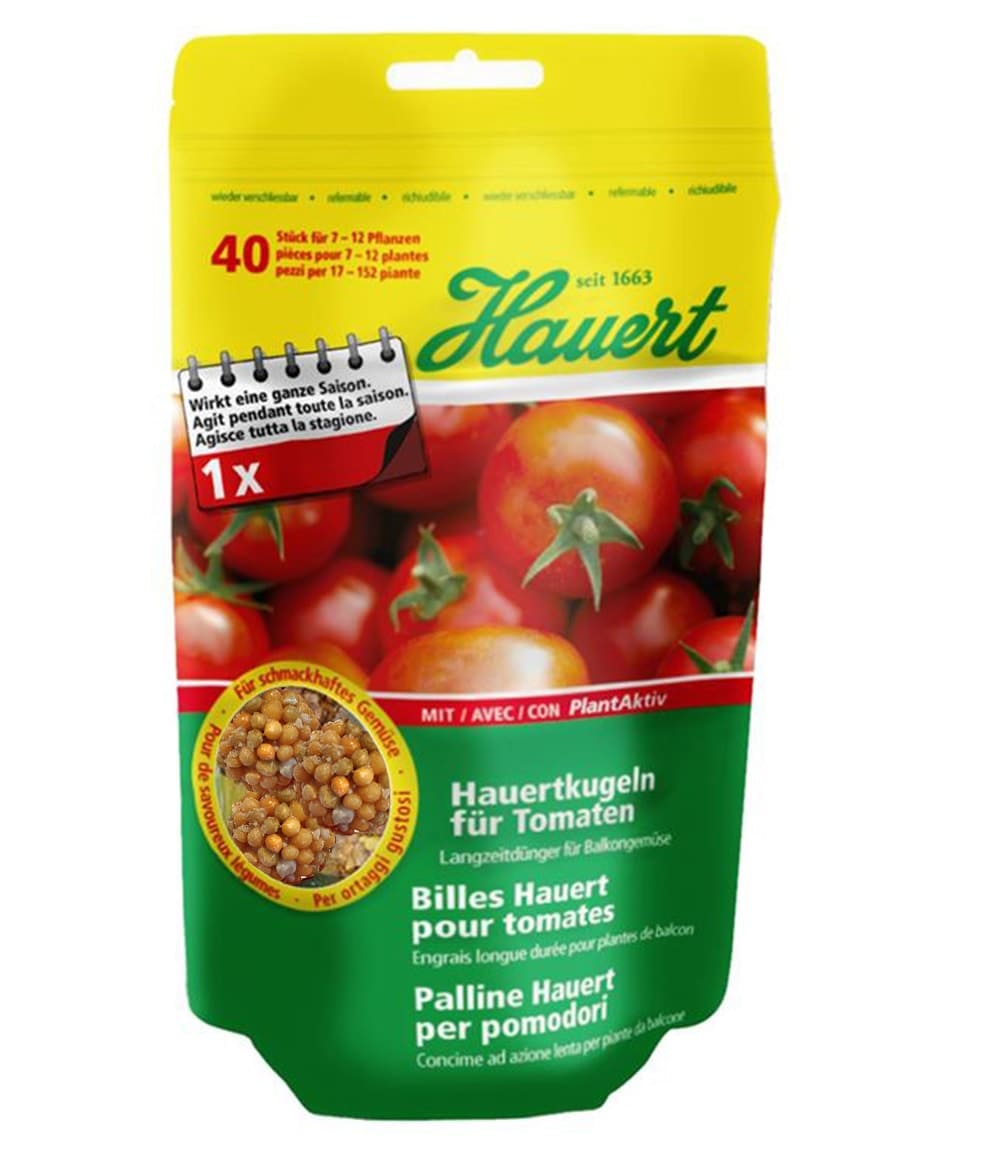 40 Langzeitdünger-Kugeln für Tomaten & Gemüse