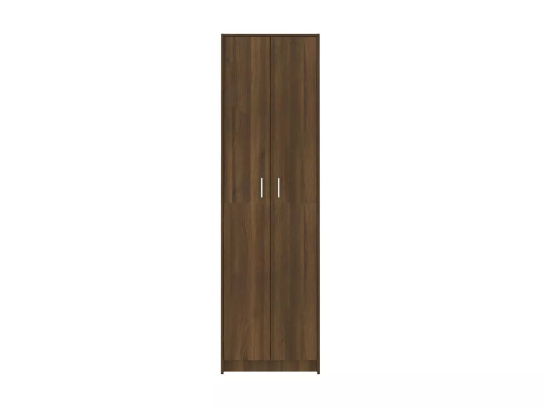 Garde-robe couloir Chêne marron 55x25x189 Bois d'ingénierie