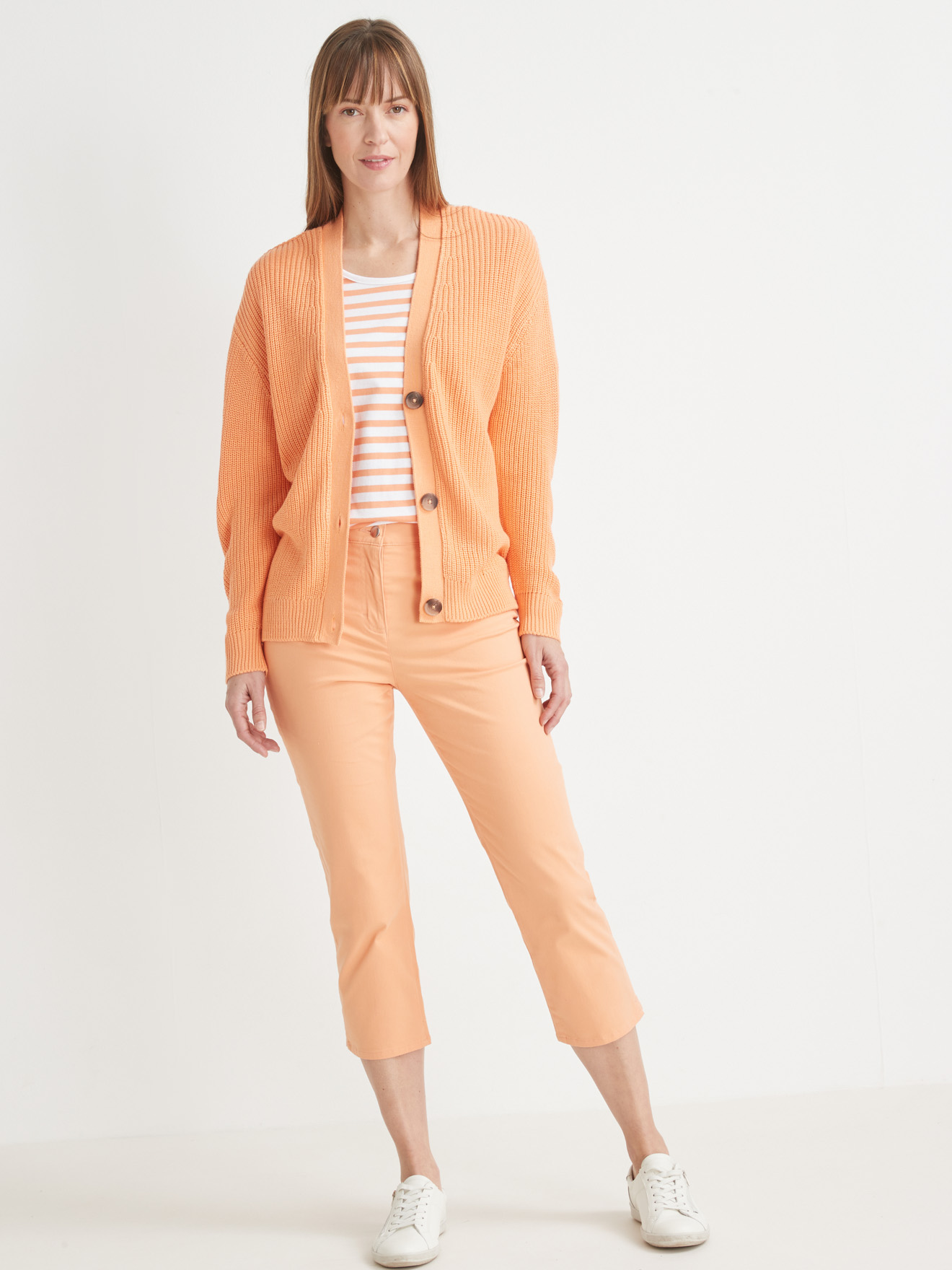 Gilet en côtes perlées