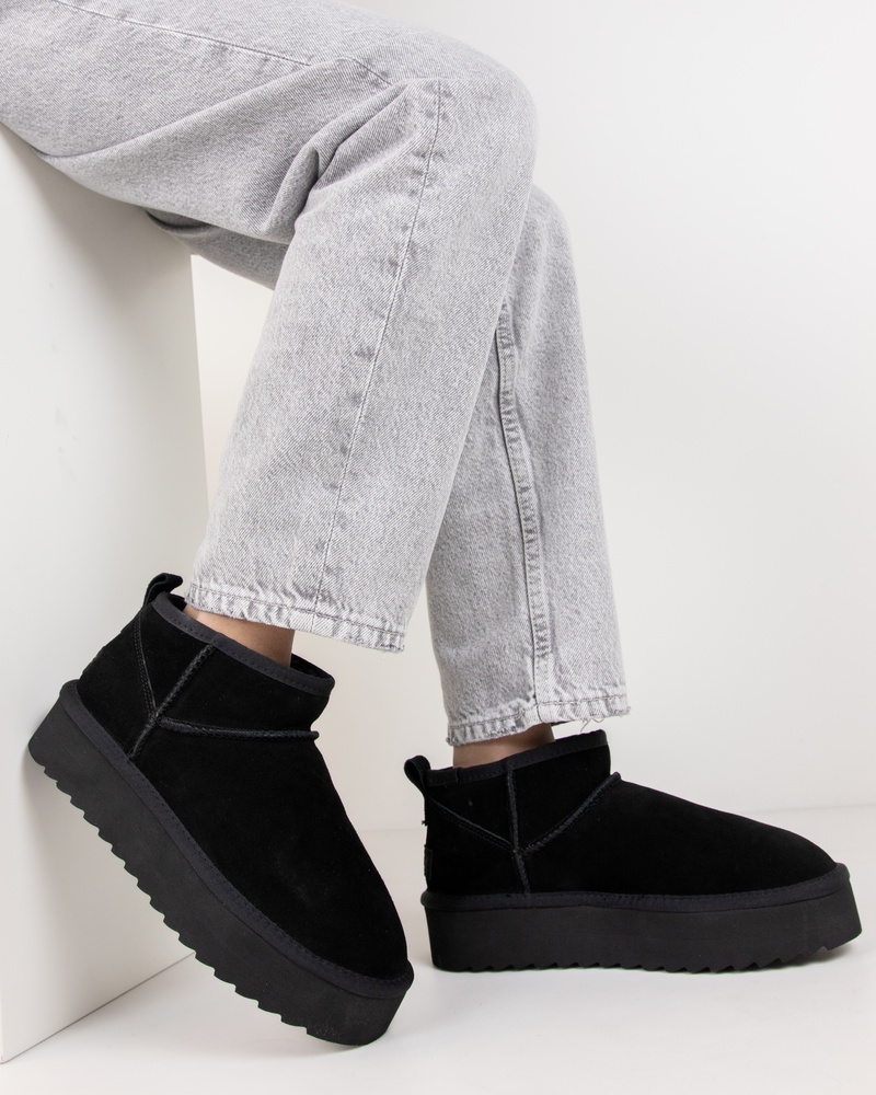 Colors of California Gevoerde boots  - zwart