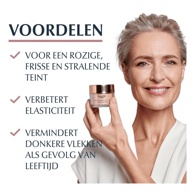Eucerin Hyaluron-Filler + Elasticity Dagcrème Rose SPF 30 50 ML