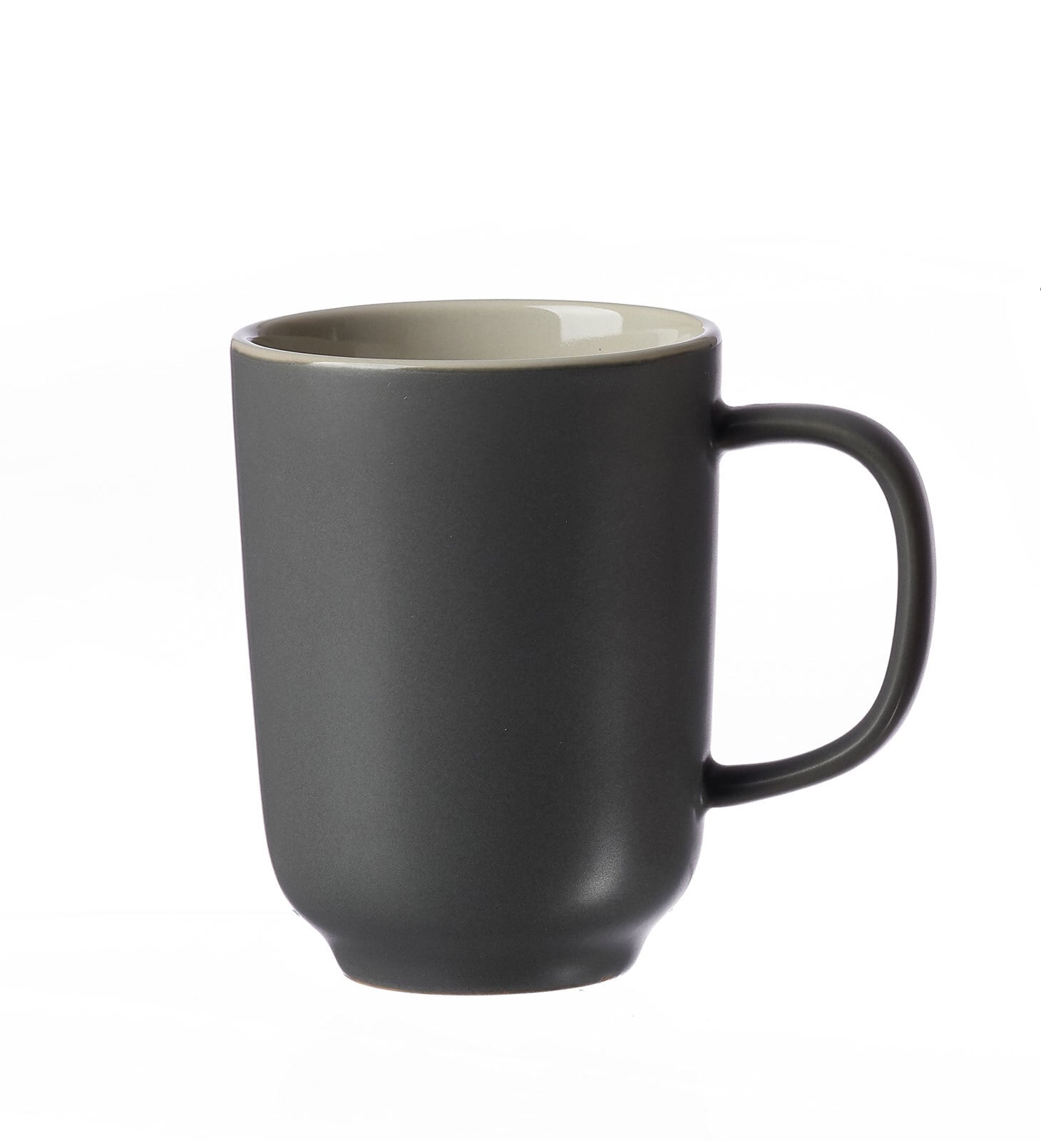 Ritzenhoff & Breker Kaffeebecher JASPER 6er Set - je 320 ml grau/ weiß