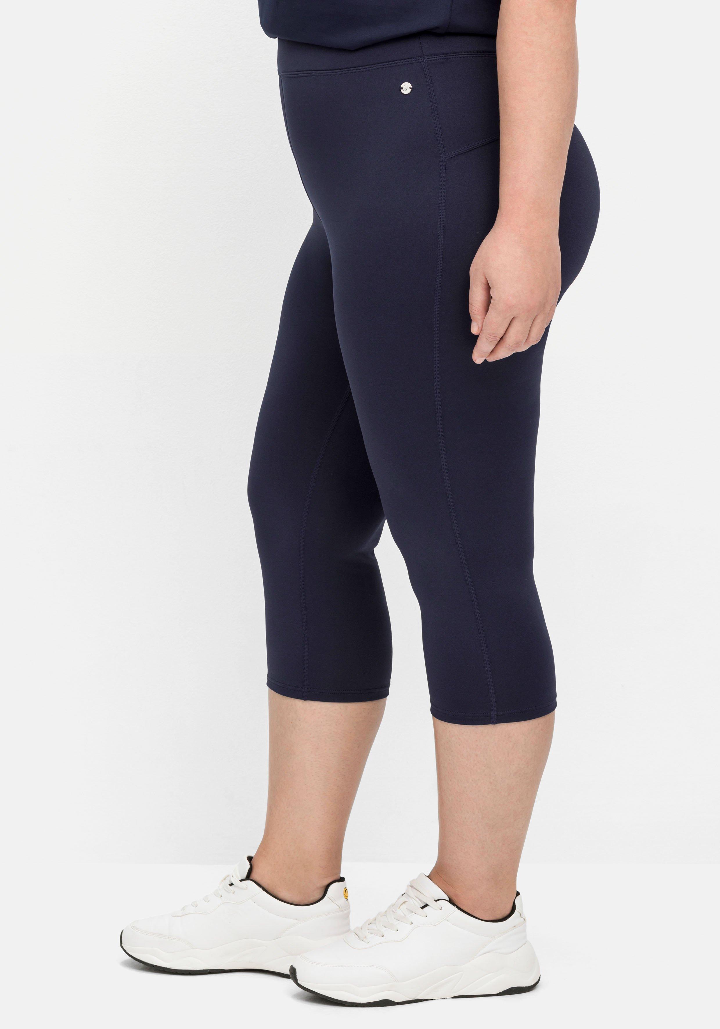 Sporthose mit Innentasche, in Caprilänge