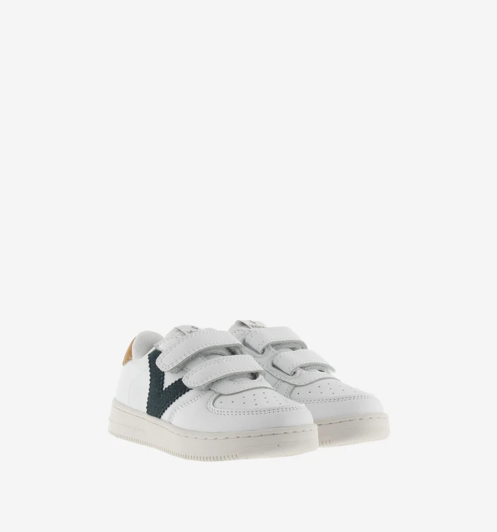TIEMPO BASKETS CONTRASTANTES Baskets de sport pour enfant VERDE