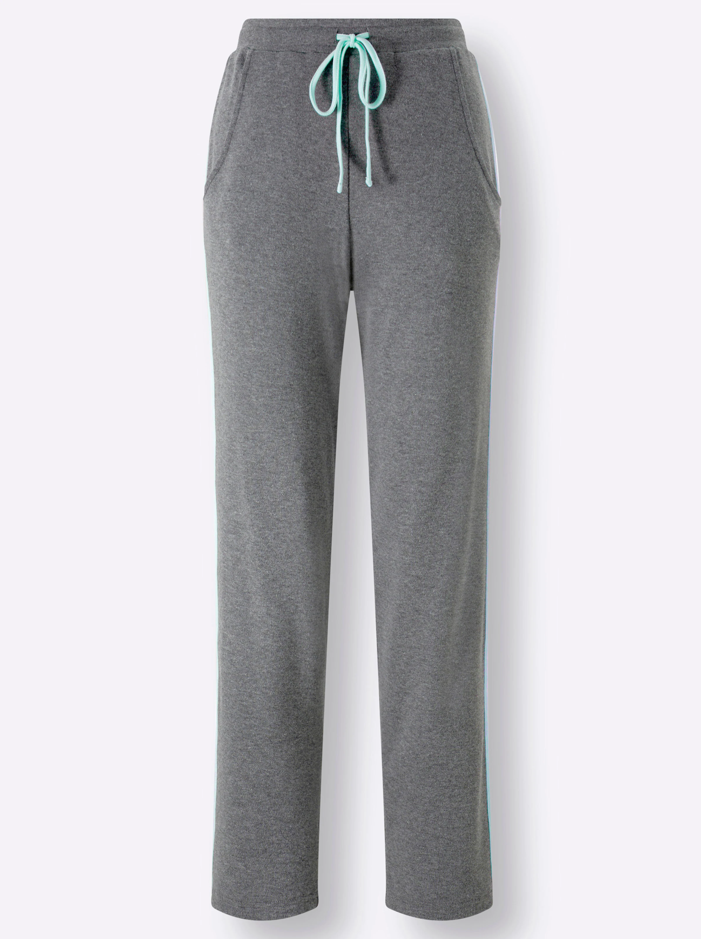 feel good Hausanzug in grau-mint