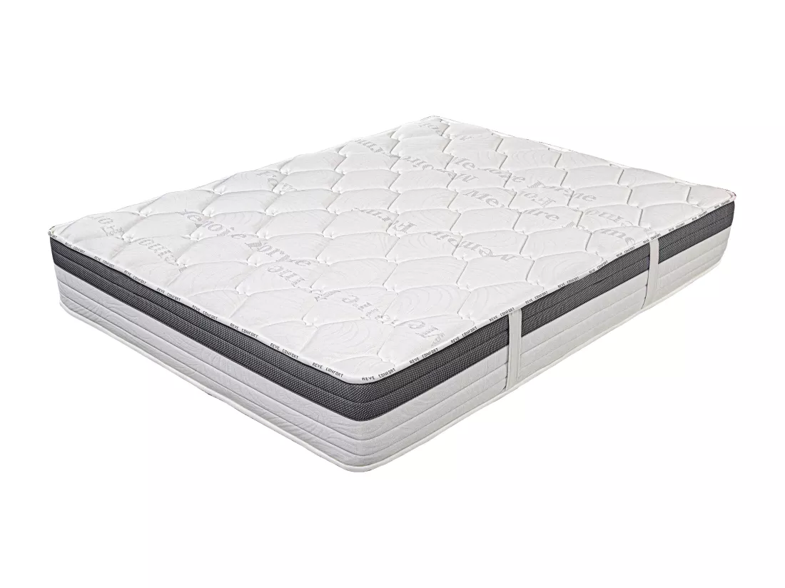 Matelas 140x190 cm, GoldVisco, 26cm, mousse mémoire de forme, ergonomique
