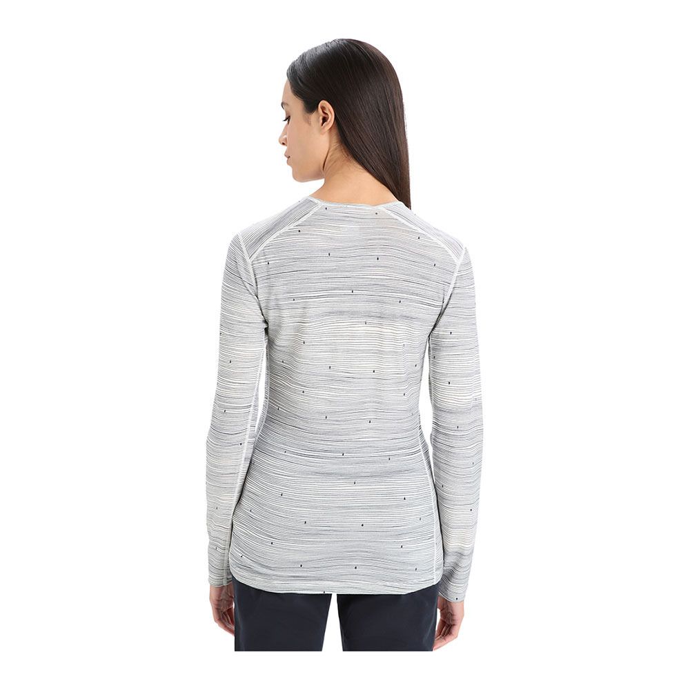 Icebreaker 200 OASIS - Tee-shirt Femme snw/mdnnvy/aop