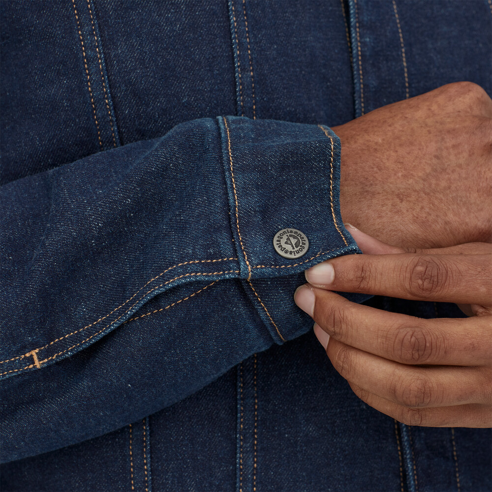 Herren-Truckerjacke mit Fleecefutter