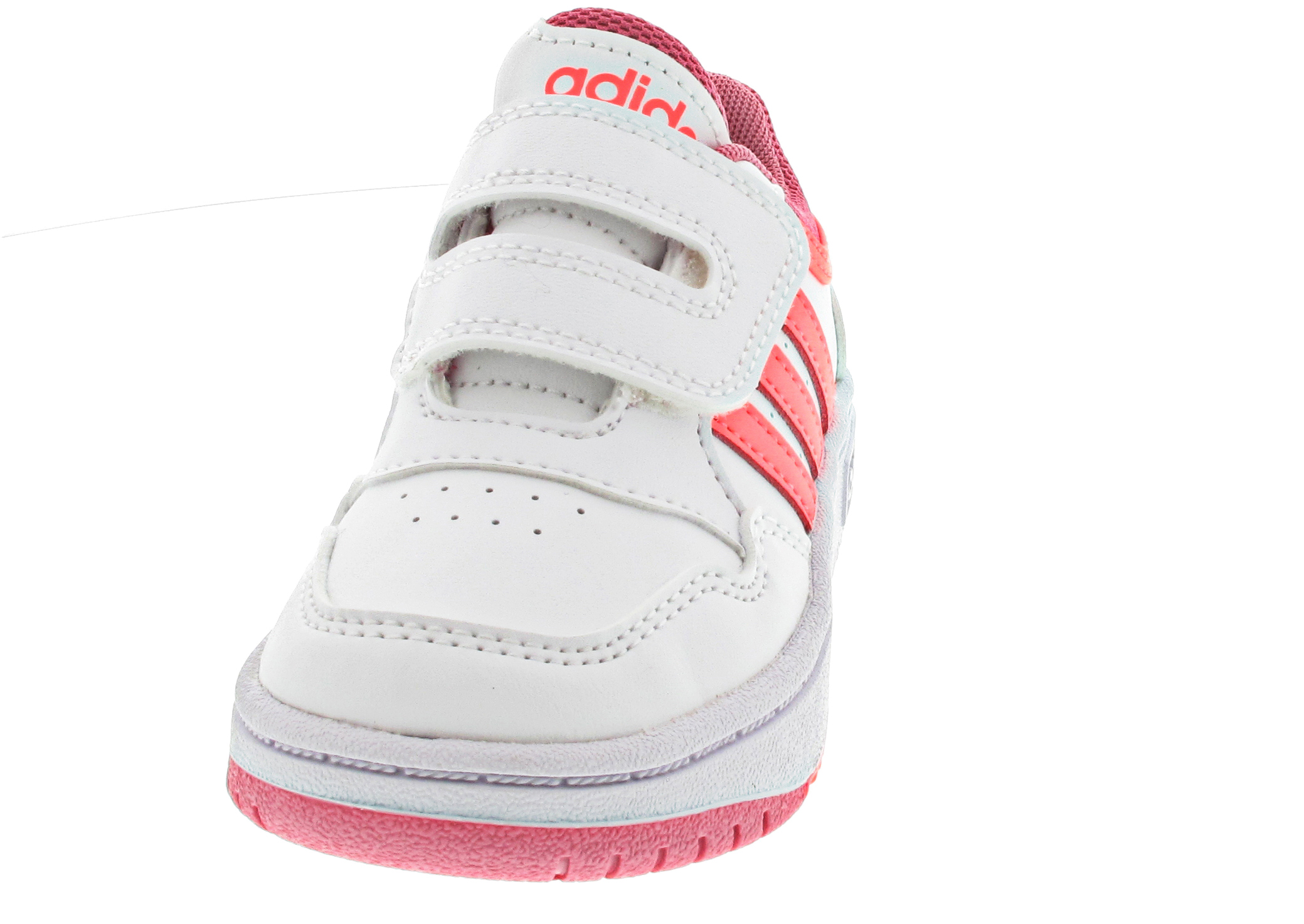 adidas Hoops 3.0 CF I Lauflernschuh Klett weiß
