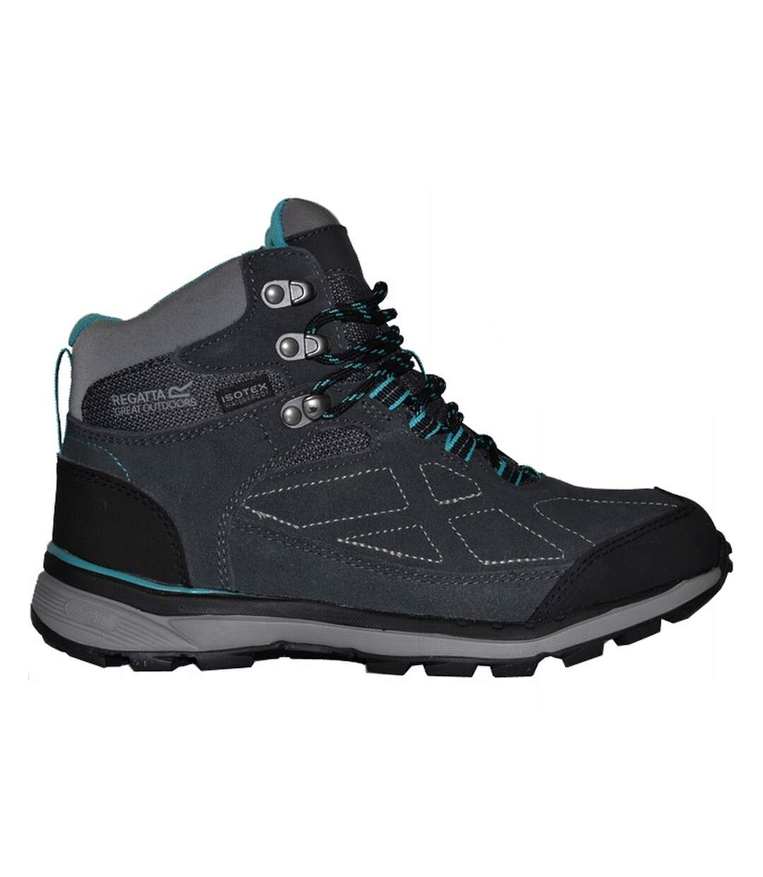 Regatta - Bottines SAMARIS - Femmes (Gris / bleu) - UTRG3768