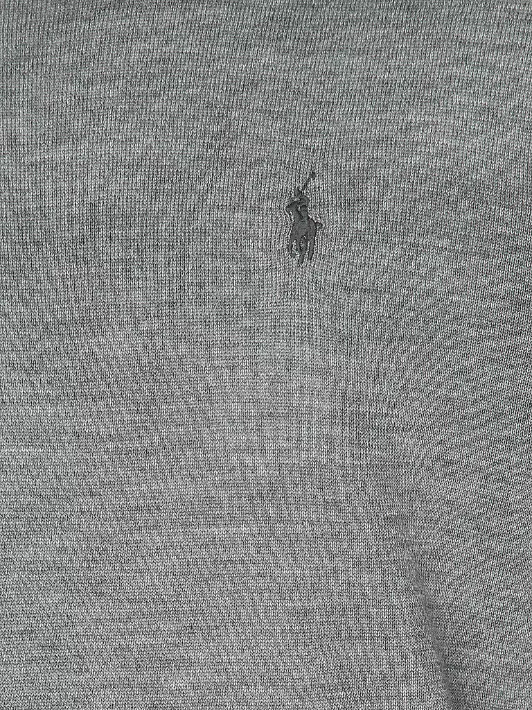 POLO RALPH LAUREN Pullover Slim Fit hellgrau