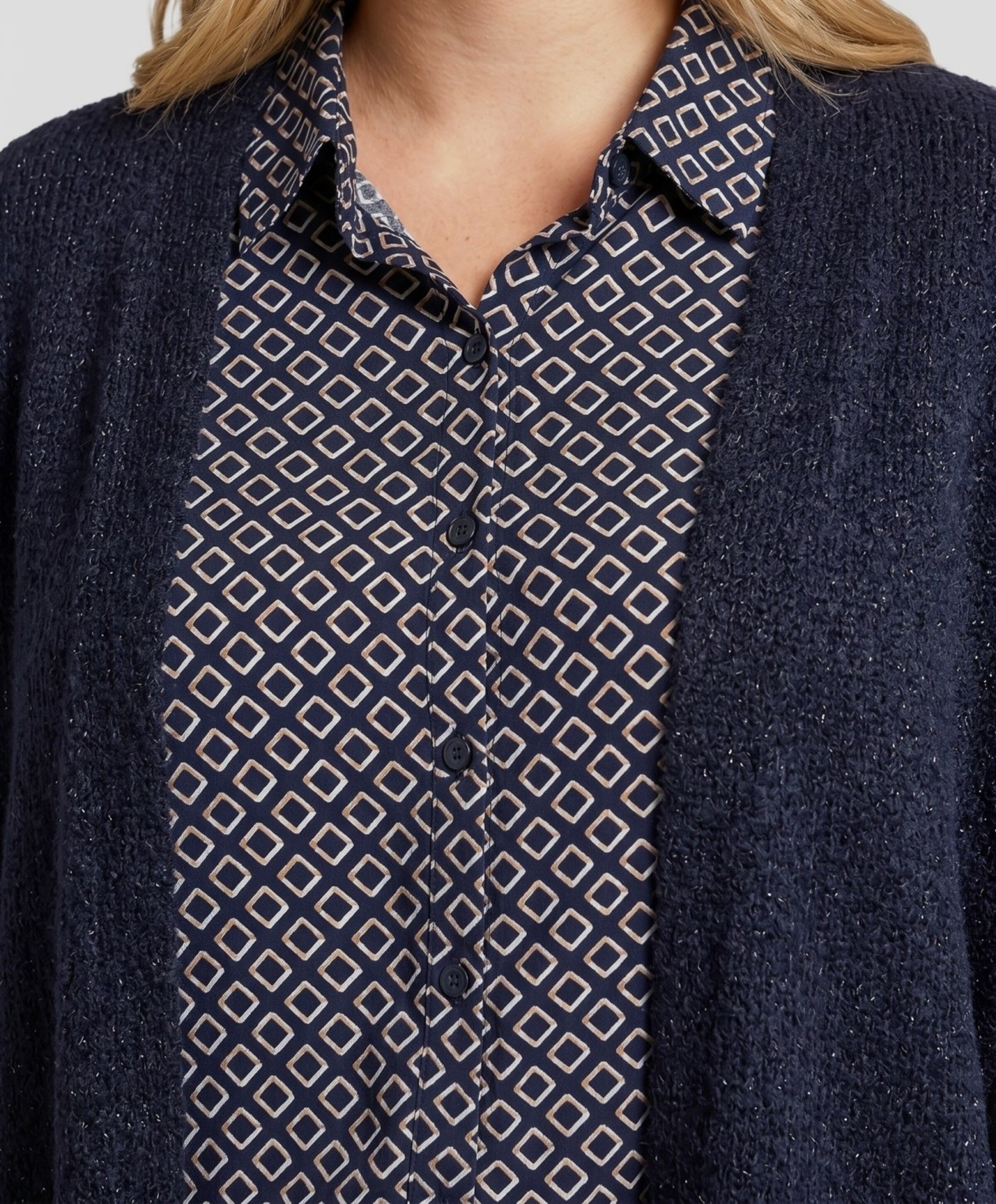 Exxcellent Dames vest blauw