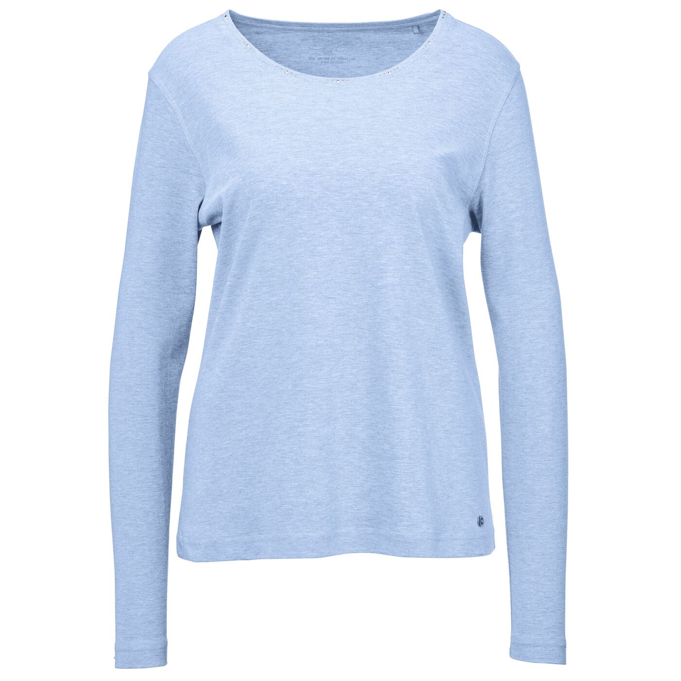 ClarinaLangarmshirt mit Strasssteinchen «Nora»