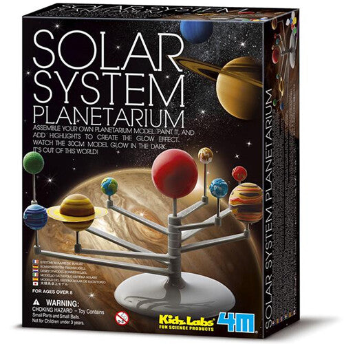4m kidzlab bouwset zonnestelselmodel