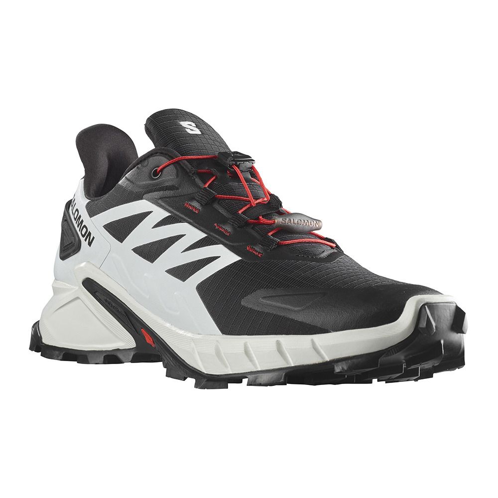 Salomon SUPERCROSS 4 - Chaussures trail Homme black/white