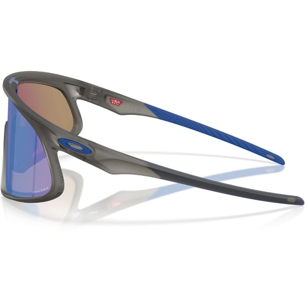 Lunette vélo OAKLEY RSLV MATTE GREY SMOKE/PRIZM SAPPHIRE