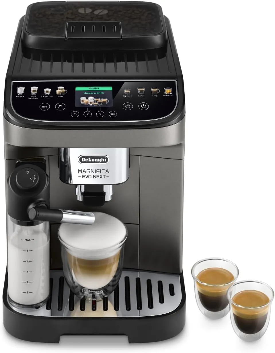 De'Longhi Magnifica Evo Next ECAM312.80.TB - Kaffeevollautomat, Titan