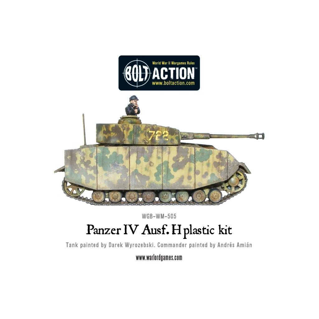 Bolt Action - German Panzer IV Ausf. F1/G/H Medium Tank