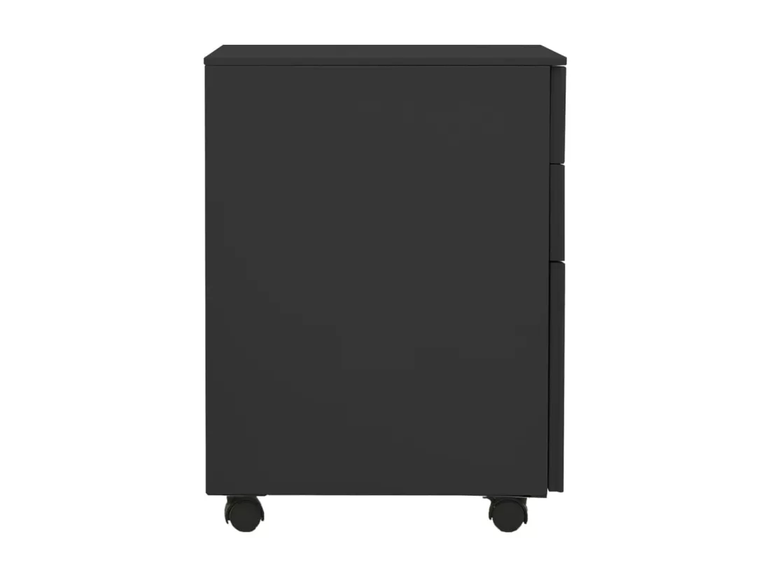 Classeur mobile Anthracite 39x45x60 cm Acier
