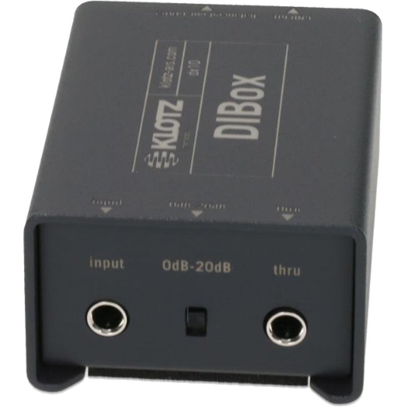 Klotz DX10 passieve DI box