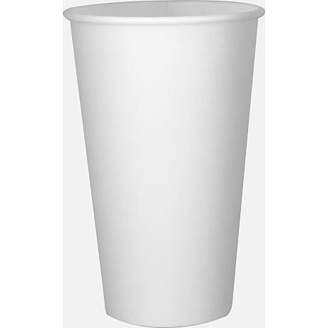 Salling engangskrus 50 cl 10-pak - hvid