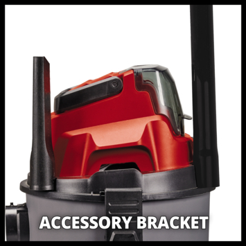 Einhell 18V nat-/droogzuiger TC-VC 18/15 Li (zonder accu)