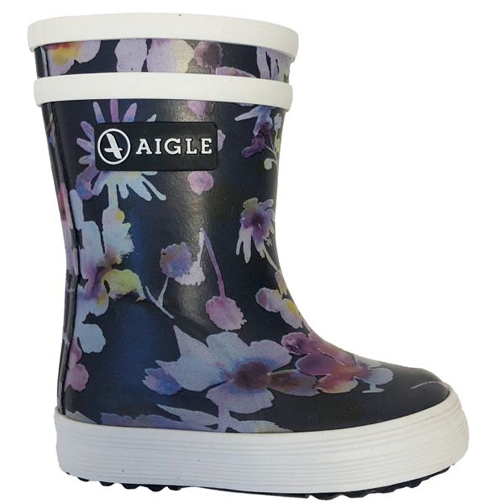 Køb Aigle Baby Flac Gummistøvler Dark Flower