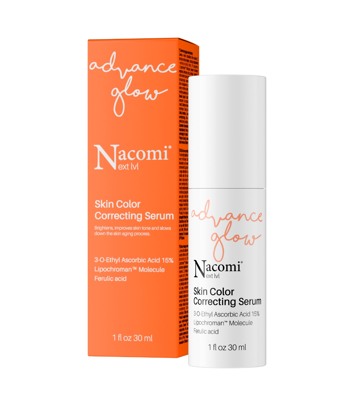 Nacomi - *Next Lvl* - Soro Corretor de Tom Advance Glow