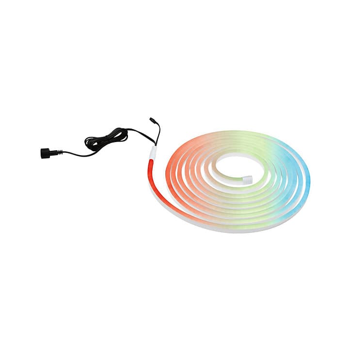 Strip LED intégré dimmable à clipser SimpLED Outdoor Paulmann 35W 360lm blanc mat L.500 x H.1,85 x P.1,85cm