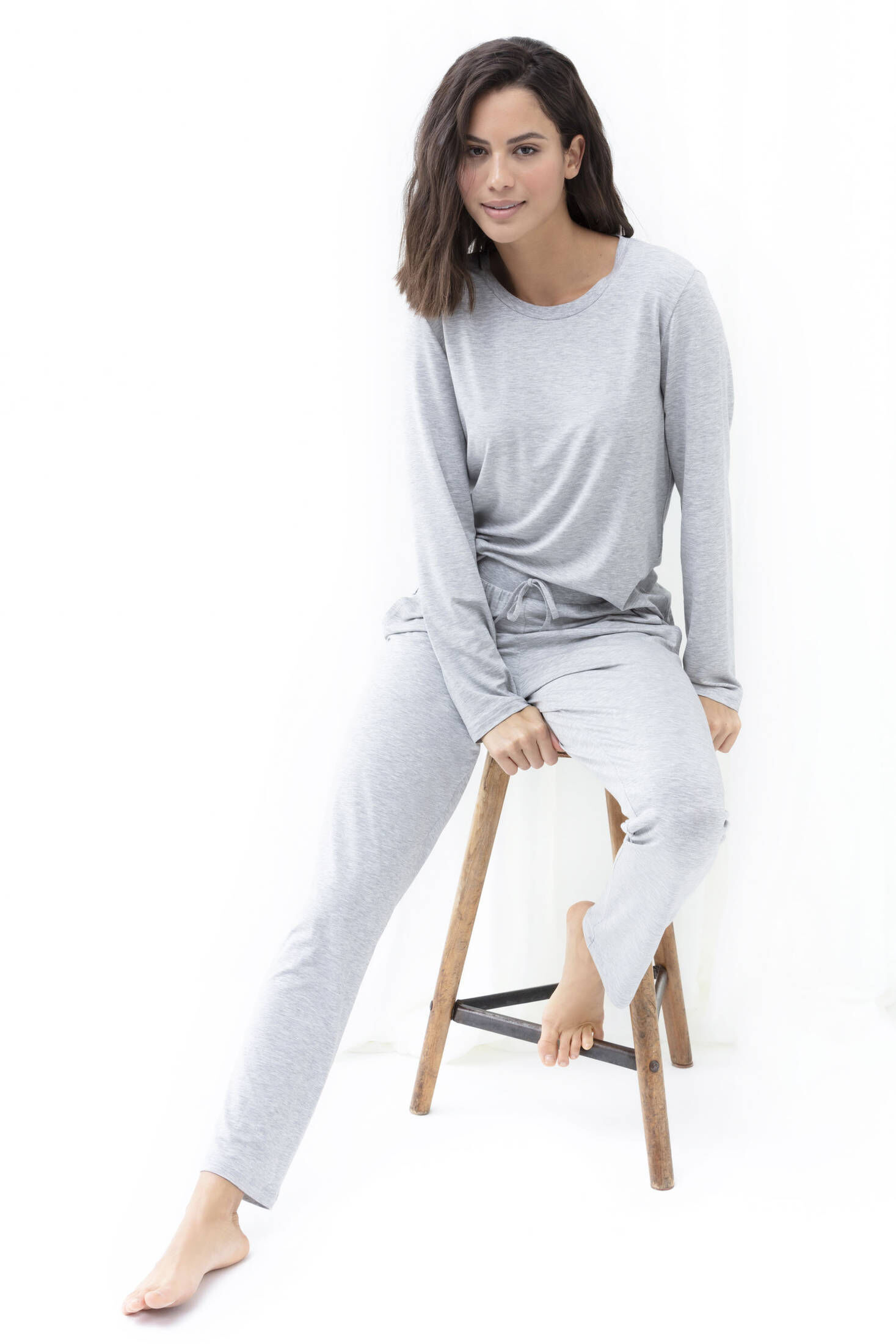 mey| Damen Pyjamahose 