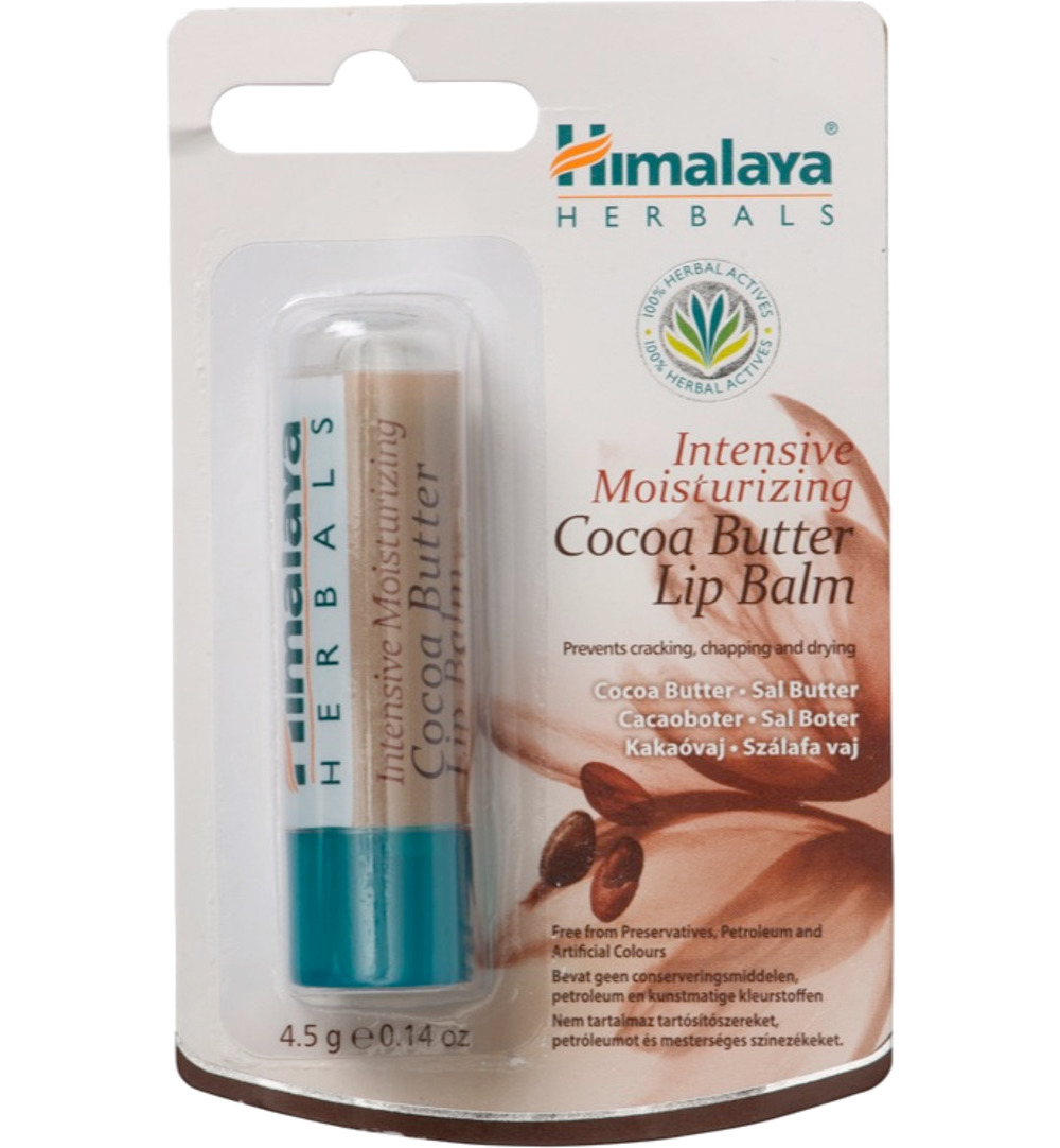 Himalaya Intensive moisturizing cocoa butter lipbalm (4,5 gr)