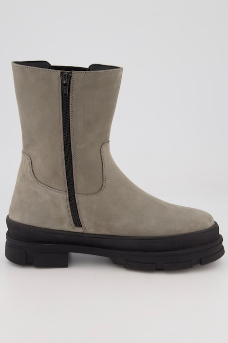 Chelsea-Boots, Elastikeinsatz, Plüschfutter, Weite H