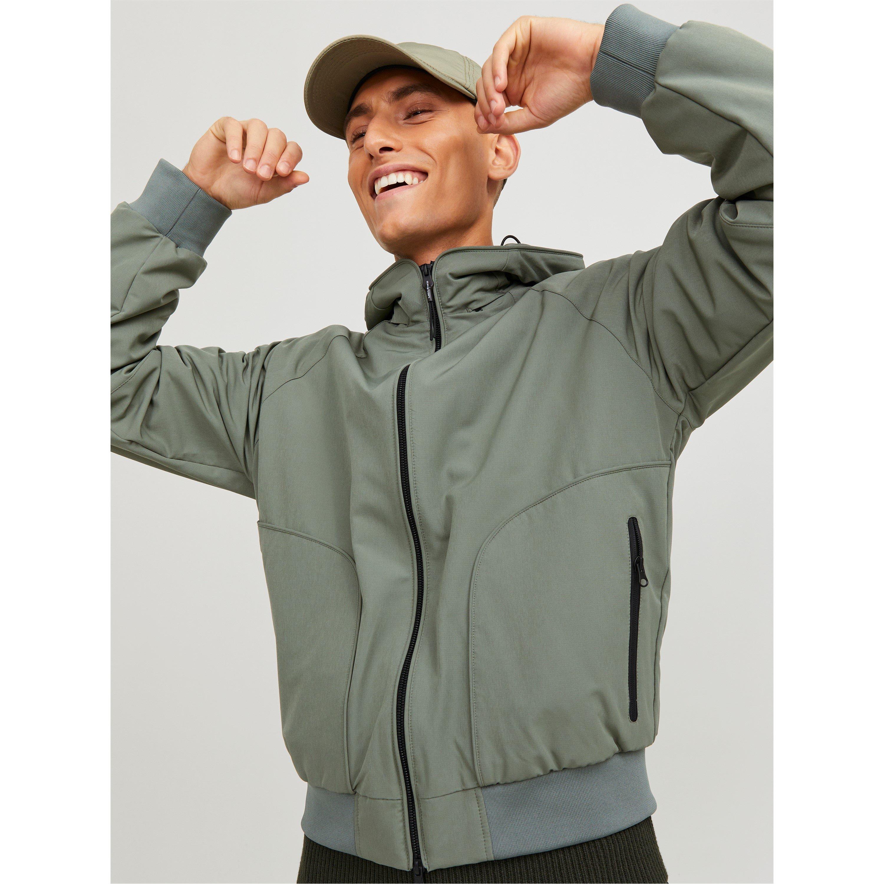 Jack and Jones Logo Hoodie Mens